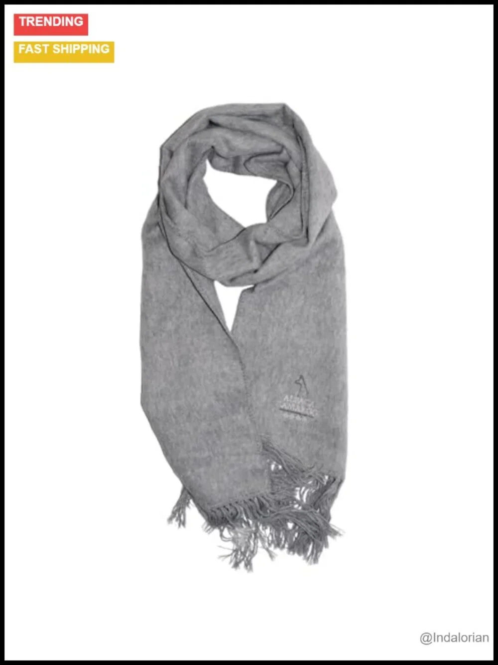 Alpaca Wool Scarf Winter Fall Lightweight Knit Unisex